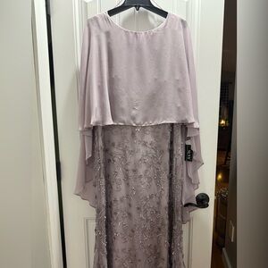 SLNY Soft Purple Dress